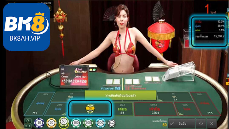 Giới thiệu sảnh sexy baccarat